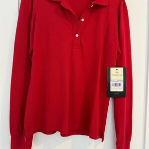 Tuckernuck Vibrant Red Polo Shirt